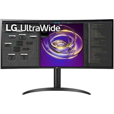 Monitor 34" 3440x1440 IPS HDMI DP USB USB-C LG 34WP85C-B : 34WP85C-B.AEU fotó