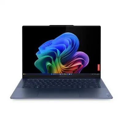 LENOVO Yoga Slim 7 laptop 14.5" OLED Snapdragon X1E78100 32GB, 1TB Win11 Home : 83ED002KHV fotó