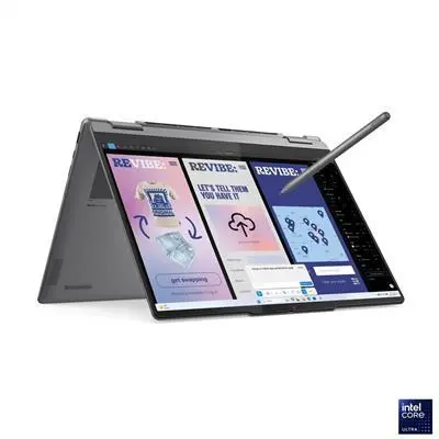 LENOVO Yoga 7 laptop 14" 1920x1200 Core Ultra 5 226V 16GB 512GB NoOS : 83JQ002THV fotó