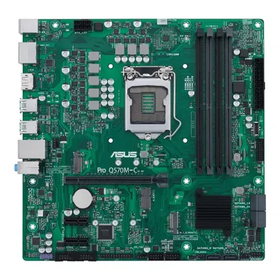 Alaplap Q570 LGA1200 mATX ASUS PRO Q570M-C/CSM : 90MB1700-M0EAYC fotó