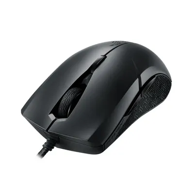 Egér USB ASUS ROG Strix Evolve fekete optikai Gamer mouse : 90MP00J0-B0UA00 fotó