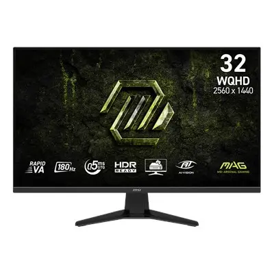 Monitor 31,5" 2560x1440 VA 180Hz 0,5ms 2x HDMI, DP : 9S6-3DE11M-001 fotó