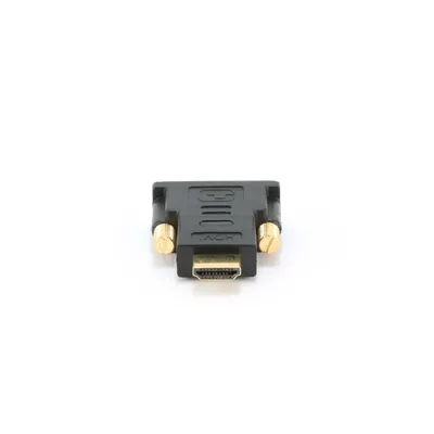 adapter A-HDMI-DVI-1 HDMI to DVI  male-male GEMBIRD Black : A-HDMI-DVI-1 fotó