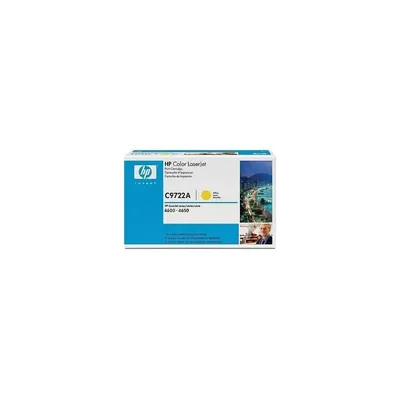 hp toner cartridge, yellow clj46xx : C9722A fotó