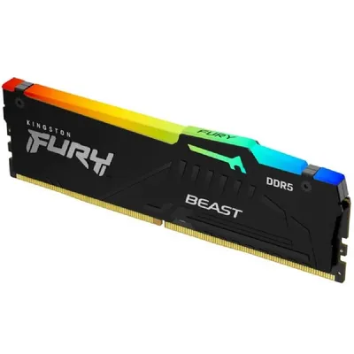 16GB DDR5 memória 5200MHz 1x16GB Kingston FURY Beast : KF552C36BBEA-16 fotó