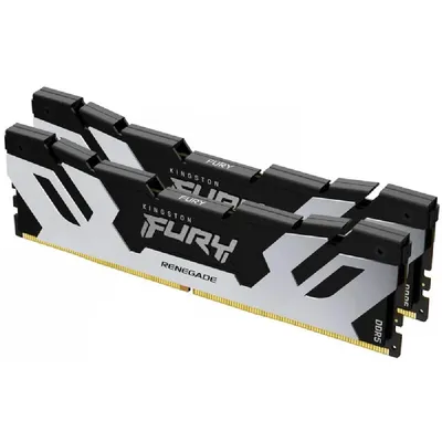 32GB DDR5 memória 6000MHz 2x16GB Kingston FURY Renegade Silver : KF560C32RSK2-32 fotó