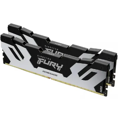 64GB DDR5 memória 6000MHz 2x32GB Kingston FURY Renegade Silver : KF560C32RSK2-64 fotó