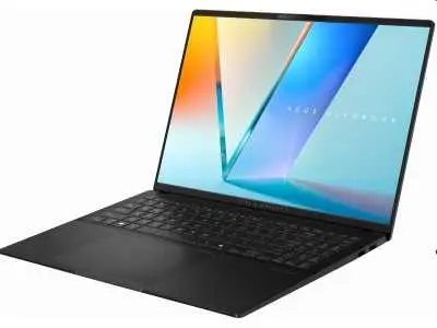 ASUS CONS NB Vivobook 16,0" 3200 x 2000, Ryzen 9, Fekete : M5606WA-MX034WS fotó