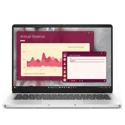 Dell Pro 14 laptop 14" 1920x1200 Cu5 235U 16GB 1TB Win11 : PC14250-41 fotó