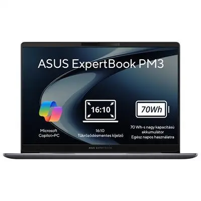 ASUS Expertbook laptop 16" 1920x1200 Ryzen AI 5 330 16GB 512GB NOOS : PM3606CKA-MB0198 fotó