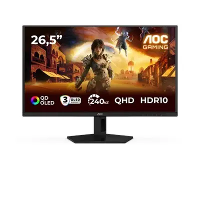 Monitor Gaming 26,5" 2560x1440 OLED 0,03ms 240Hz HDMI DisplayPort : Q27G41ZDF fotó